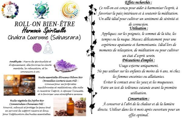 Roll-On CHAKRA - Couronne – Image 5