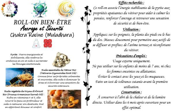 Roll-On CHAKRA - Racine – Image 5